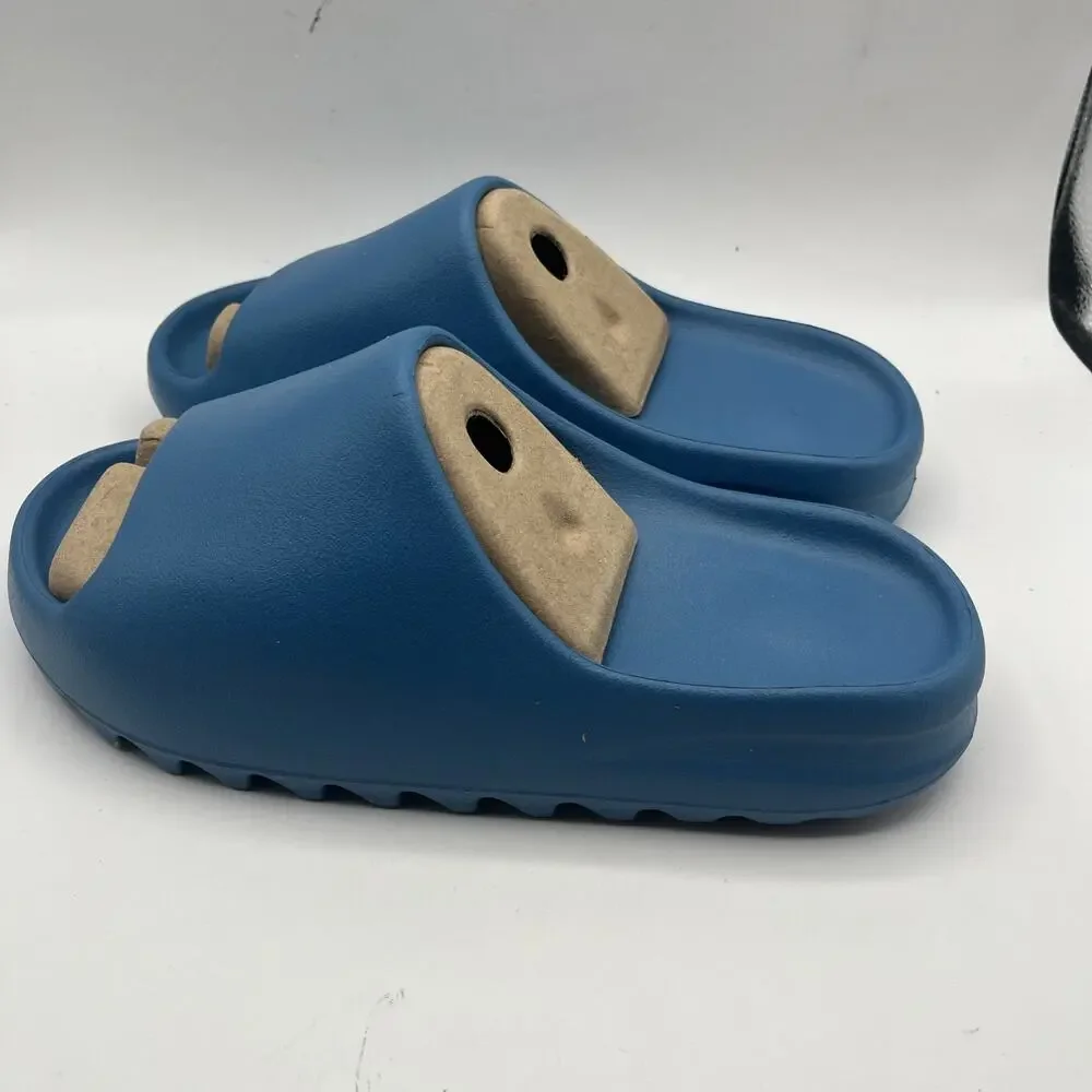 AUTHENTIC YZY YS-01 BLUE SLIDES | SIZE 9 IN HAND - DON’T WAIT 4 MONTHS